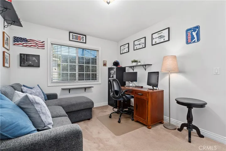 Bedroom #3 currently used as a guest room/office~