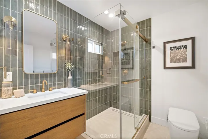 Downstairs Bathroom.  Shower after the beach!