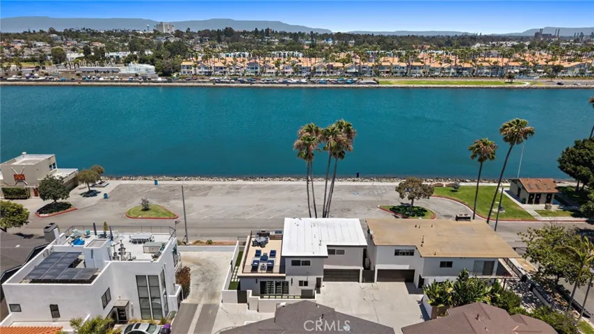Aerial view of the property