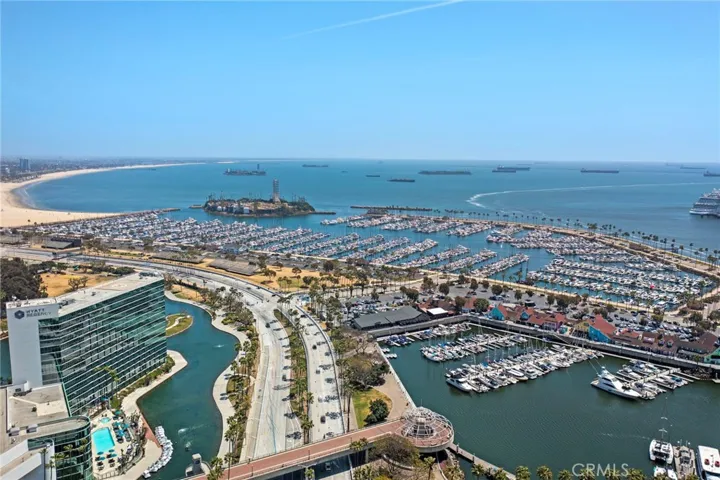 Long Beach Aerial View