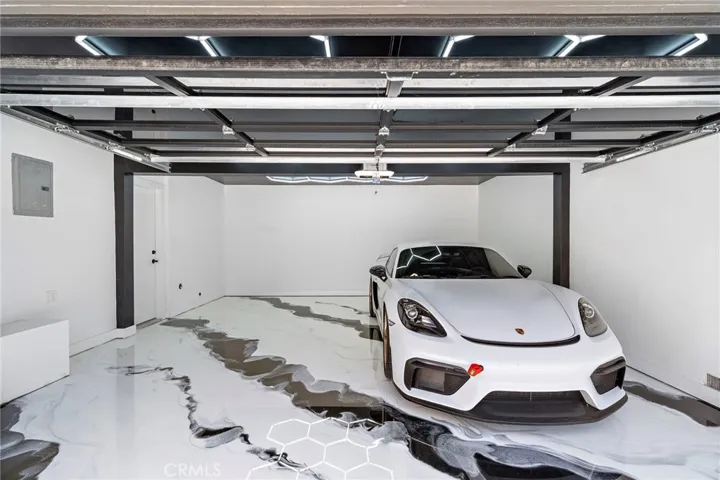 modeled after the porche showroom