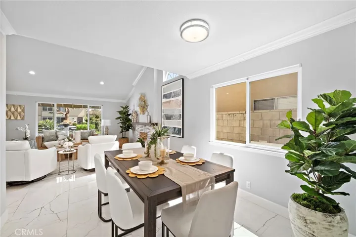 adjoining formal dining room