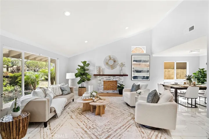 Italian tile flooring throughout the main level, scraped ceilings, fresh interior