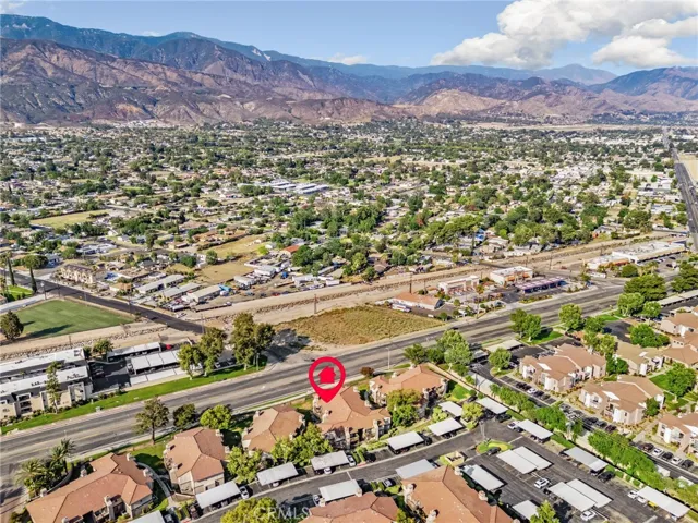 Stunning San Bernardino Mountain views from the community.