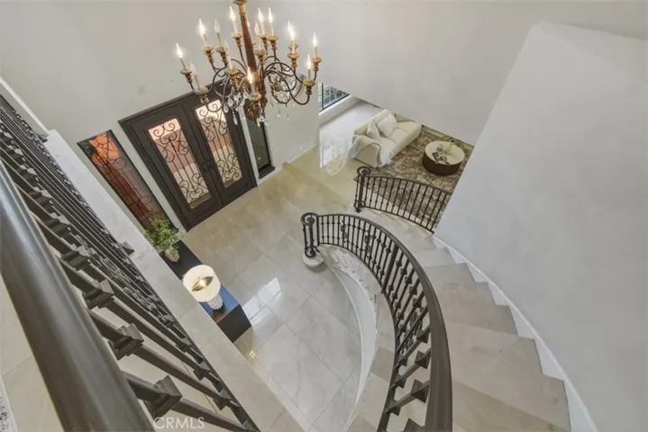 Staircase overlook