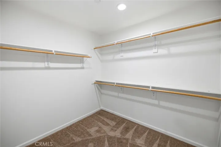 Large primary closet