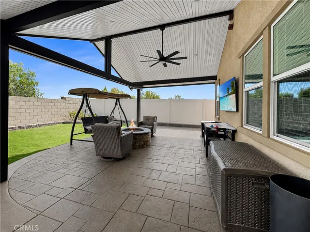 Patio digitally enhanced