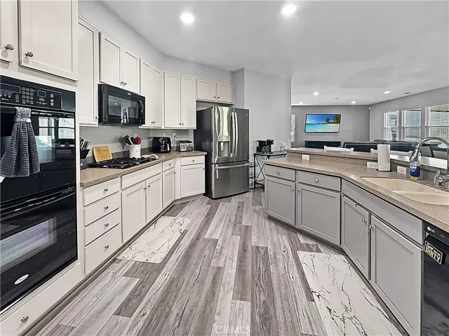 Kitchen digitally enhanced