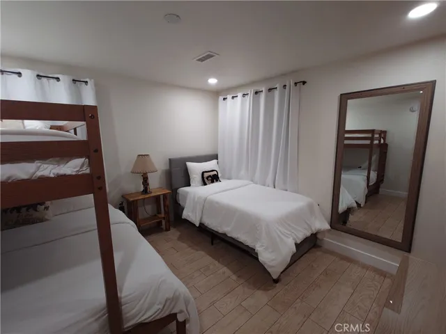 Bedroom 2: Twin over Full Bunk Bed, and Twin Bed