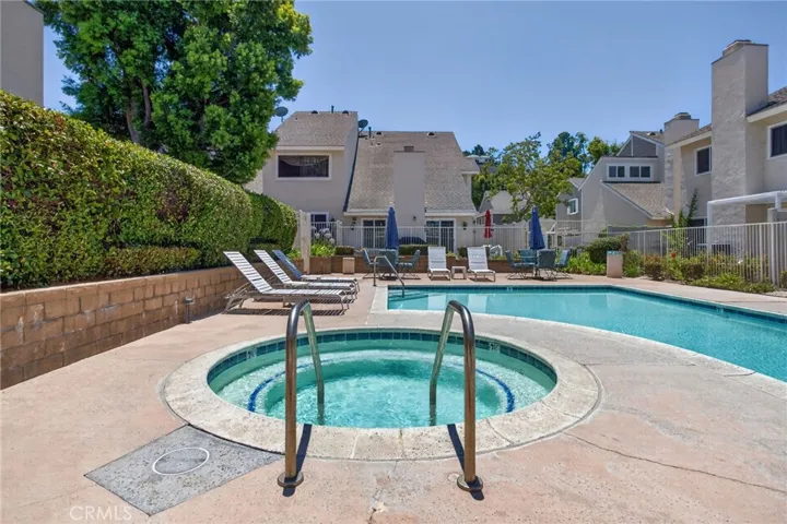 Community Pool Patio and Spa