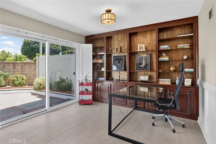 Dining Room made to an office