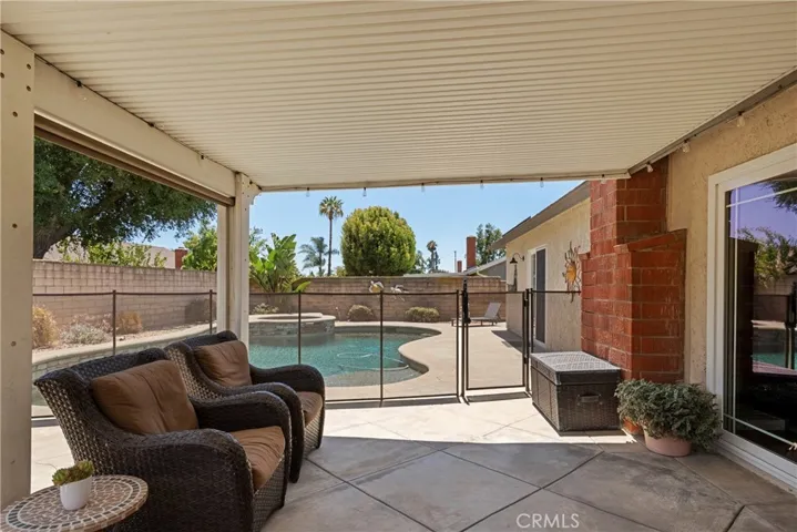 Covered Patio Area