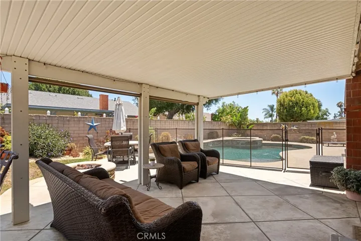 Covered Patio Area