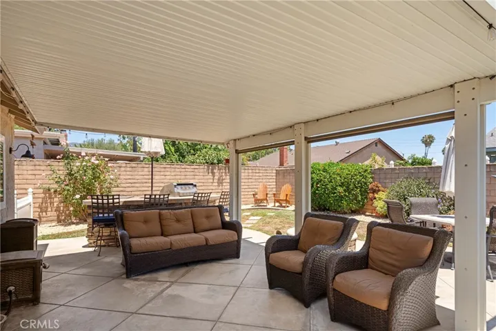 Covered Patio Area