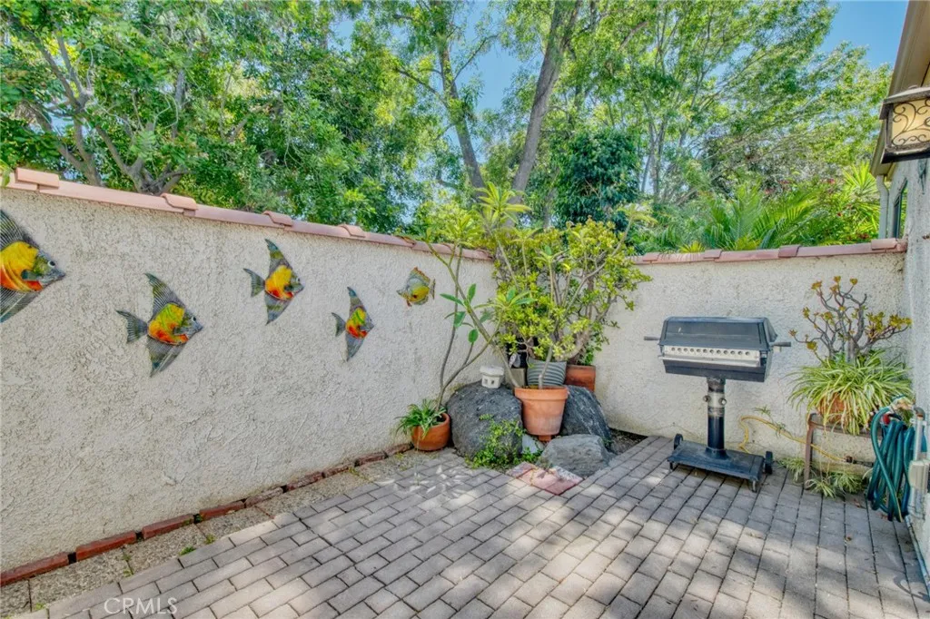 Outside Patio with BBQ