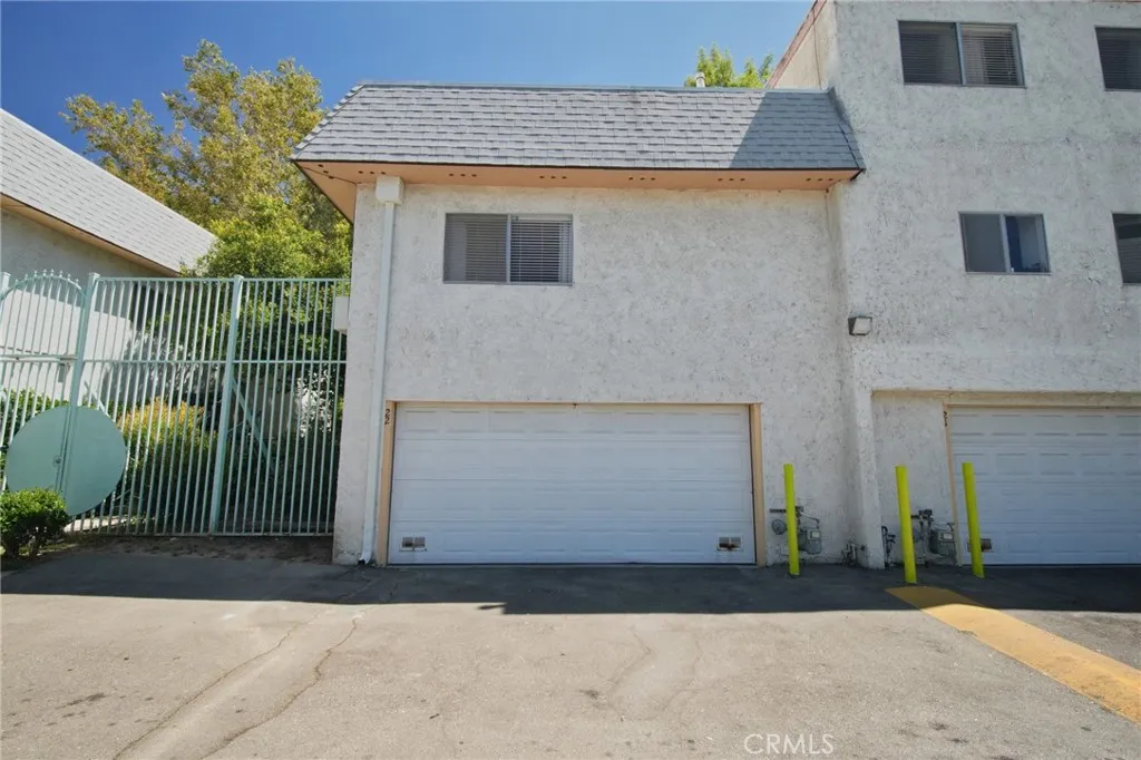 Outside Garage Door