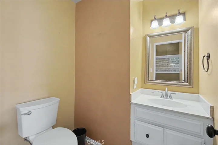 Bathroom by office area