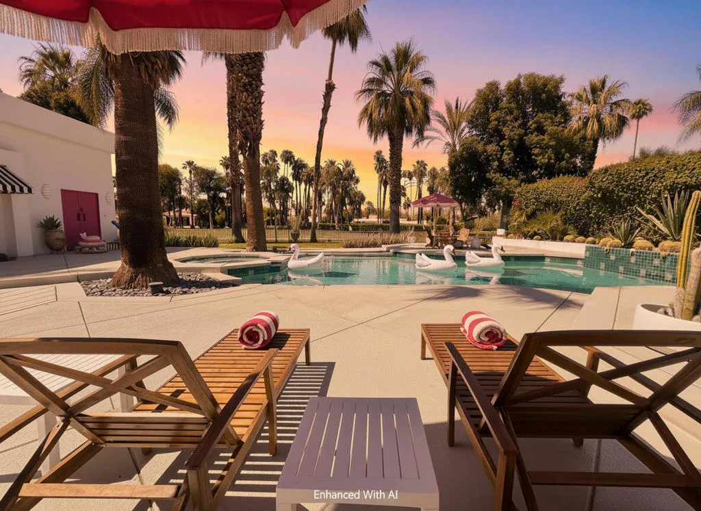 Expansive Resort Style Pool Area