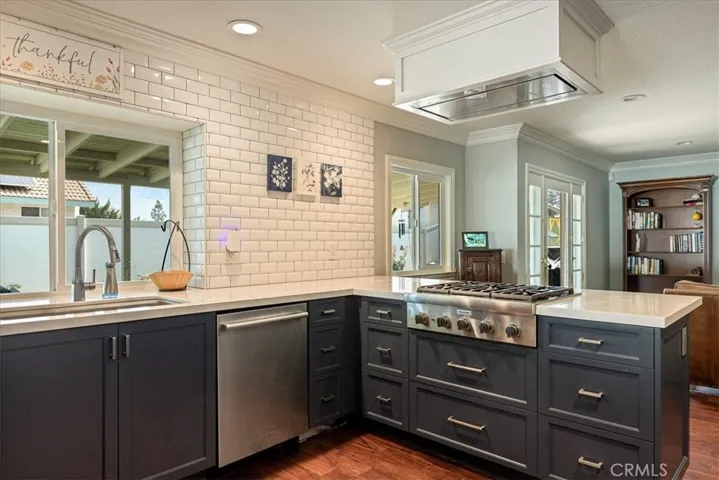 Open to the Family Room
