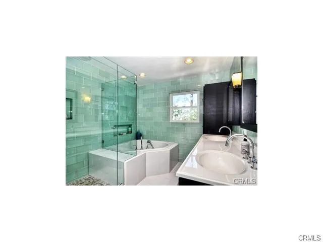 Primary bath with Tub and walk in shower