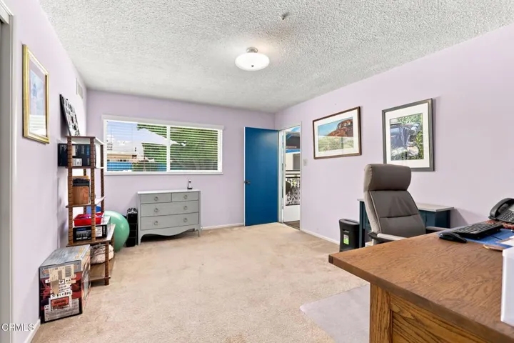 Bedroom with yard access