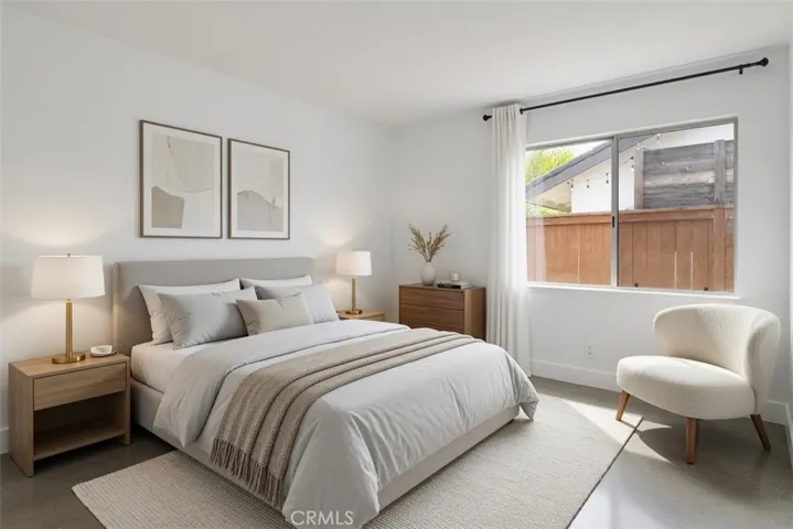 This photo has been virtually staged as the secondary bedroom