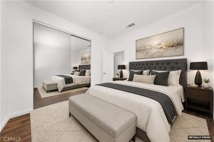 Virtual Staged 1st Fl Bedroom Option 2 Room