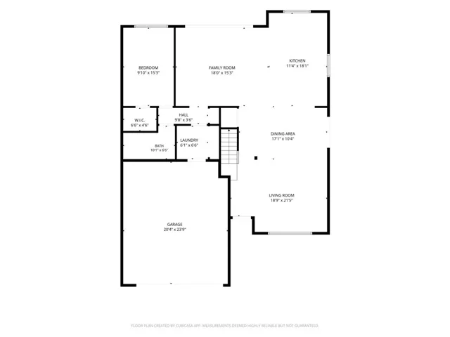 Downstairs Floor Plan