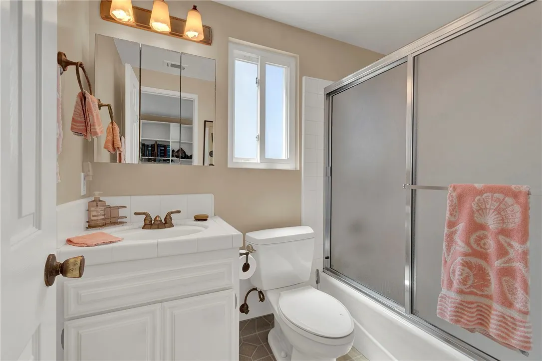 Unit A downstairs bathroom
