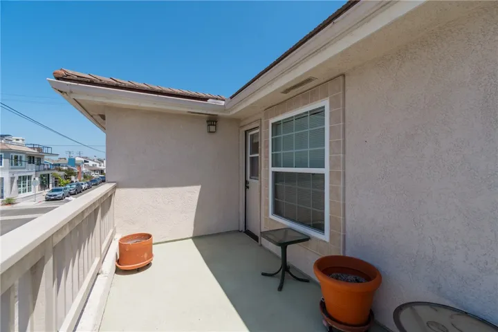 Unit A Balcony
