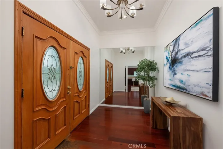 19742 Castlebar Dr-a welcome foyer behind the double door entrance