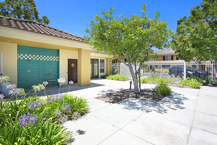 Community Showers & Restrooms Inside Pool Area