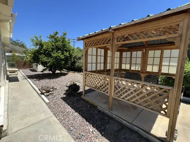 PARTIAL VIEW OF GAZEBO