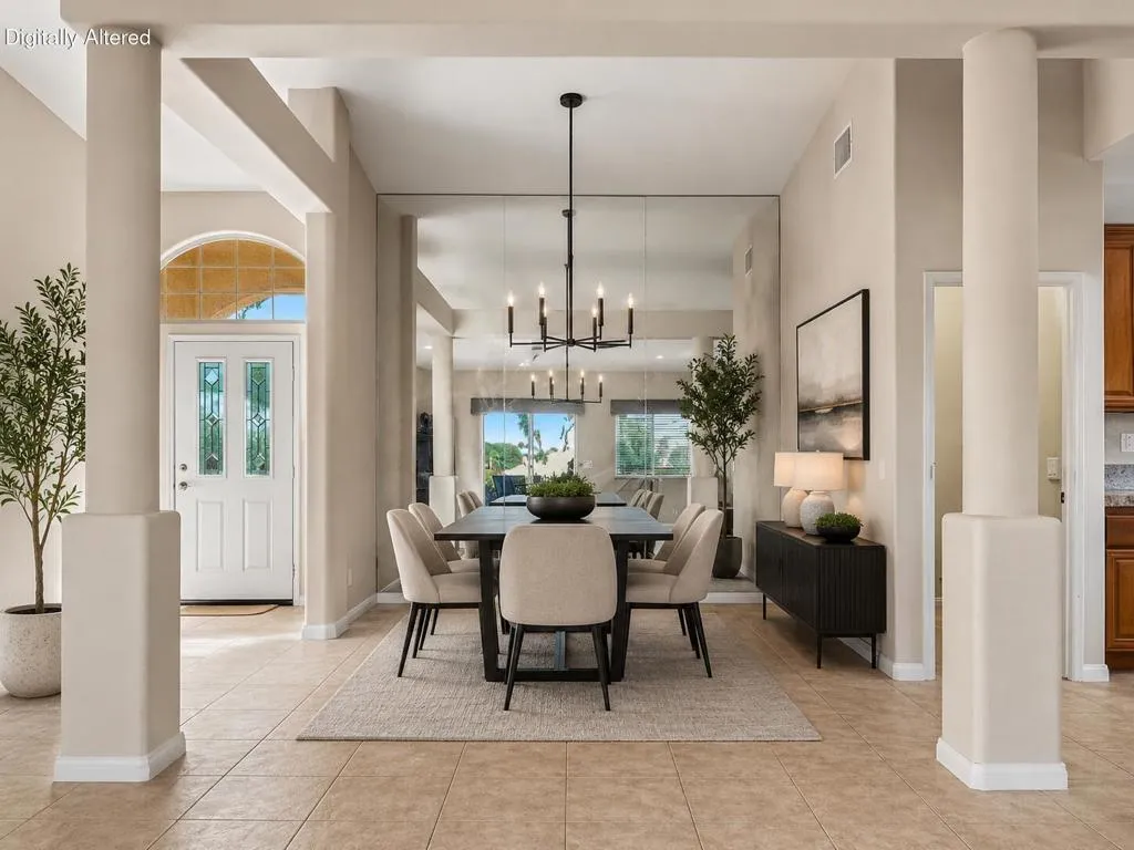 dining room area