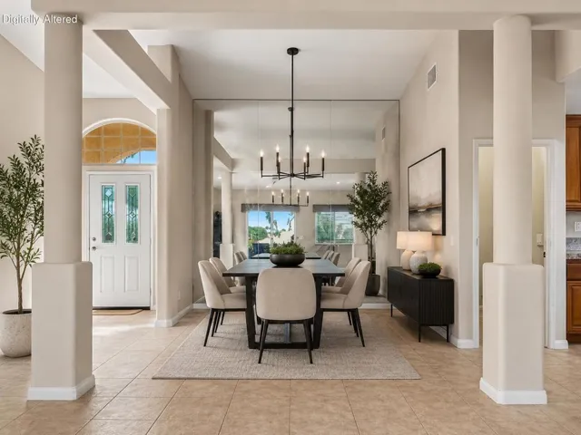 dining room area