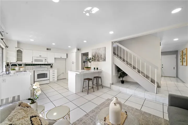 Family Room and Kitchen