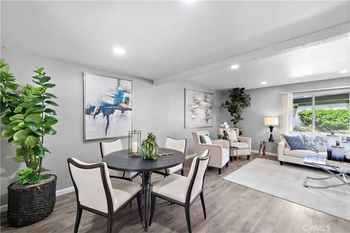Dining Room Open to Living Room