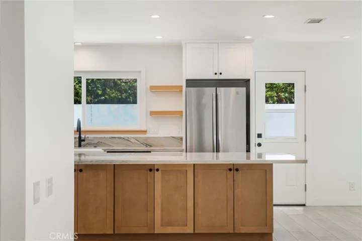 Refrigerator is included.