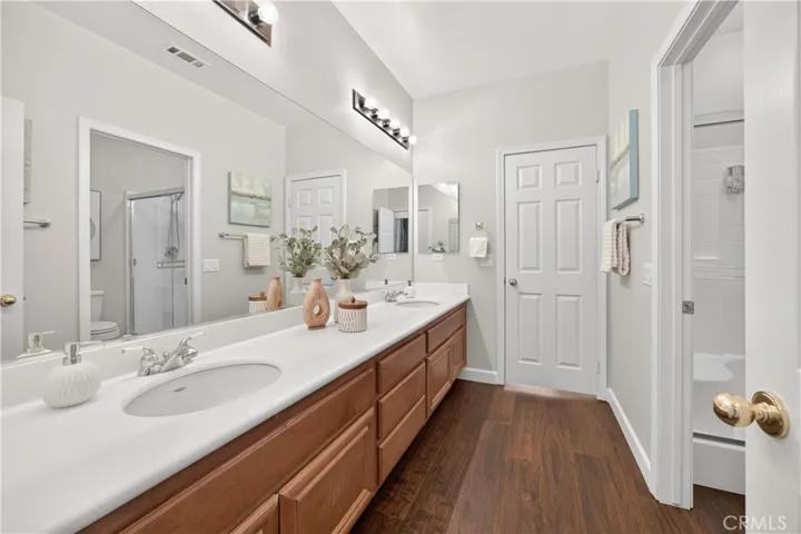 Oversized Jack and Jill with separate water closet