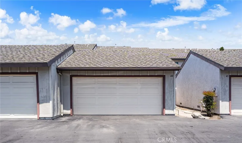 Garage and walk way to back patio.