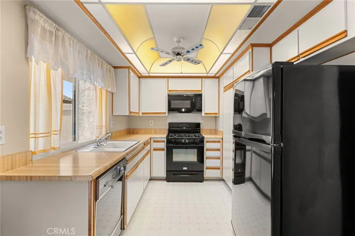 Kitchen with window that provides natural light.