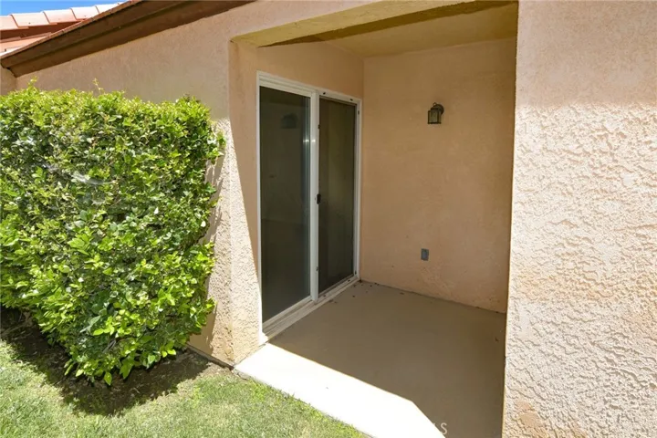 Bedroom #3 private patio