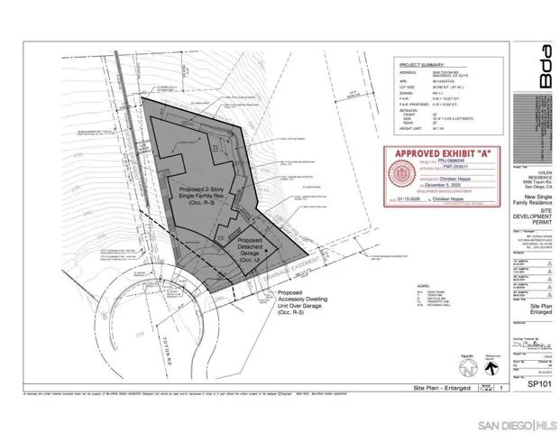 Architect approved plans