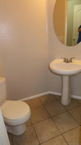 half bath downstairs