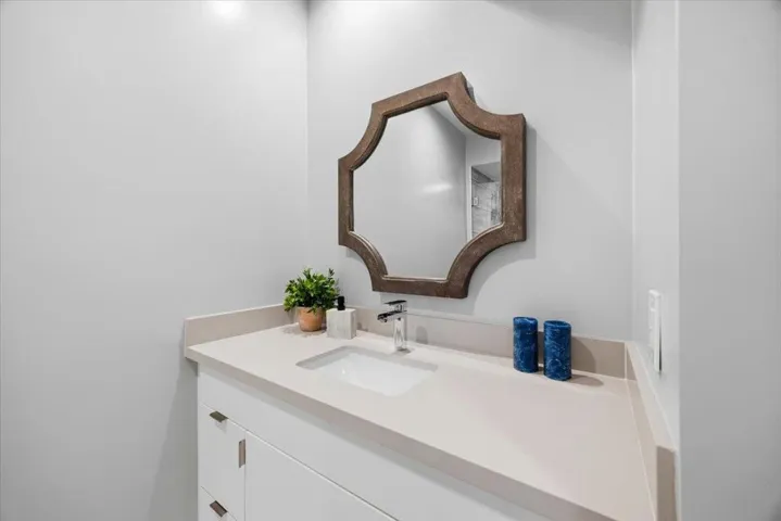 Finished lower level full bath