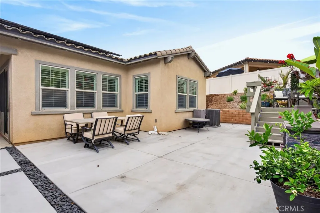 large backyard