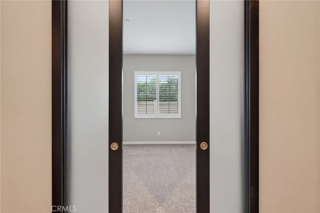 custom pocket doors into flex room