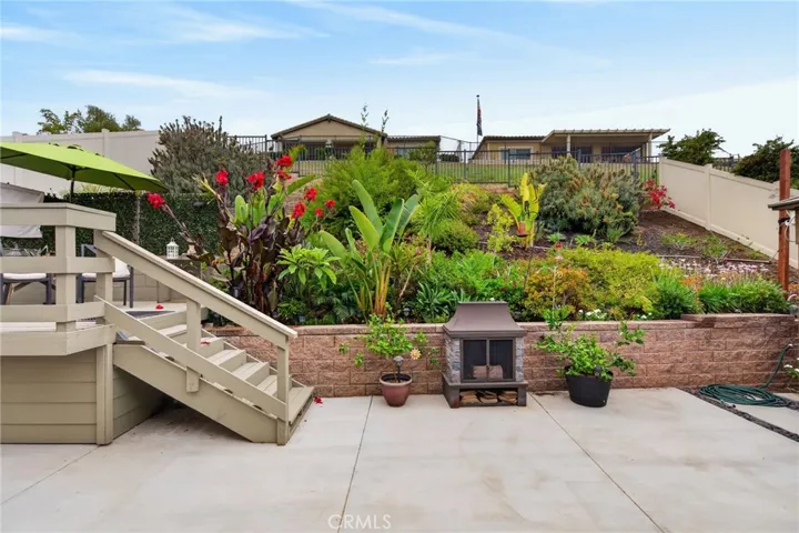 notice mature landscaping on drip system