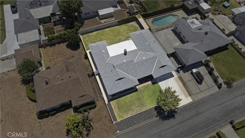 On a huge 9,000+ square foot lot, this home with a footprint of nearly 2,000 sq ft, you still have 7,000~sq ft of usable yard space.