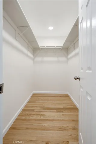 One of 2 closets in the primary suite.